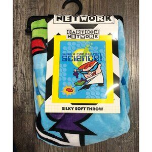 Dexters Laboratory What A Fine Day For Science blanket 46x60 Cartoon Network